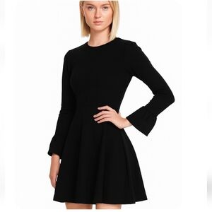 Kate Spade Broom Street Black Cocktail Evening Dress Sz Lg